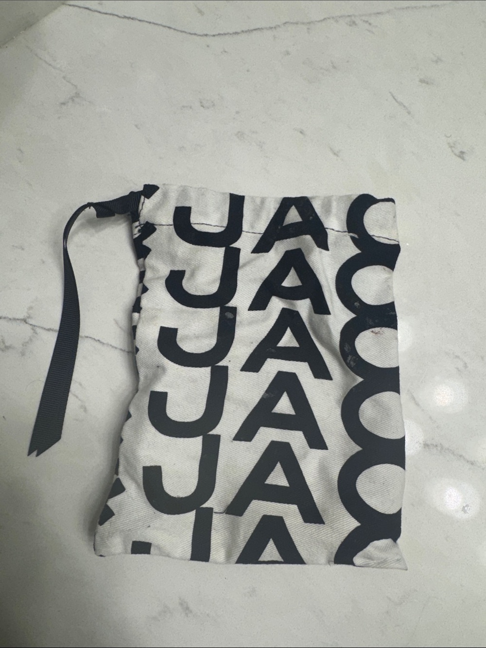 Mini Marc Jacob’s drawstring pouch